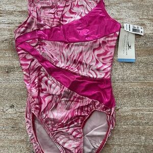 Motionwear Pink Swirl Leotard